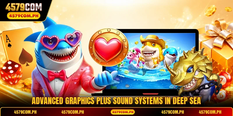 Advanced graphics plus sound systems in deep sea