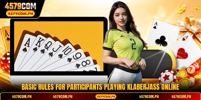 Basic rules for participants playing Klaberjass online