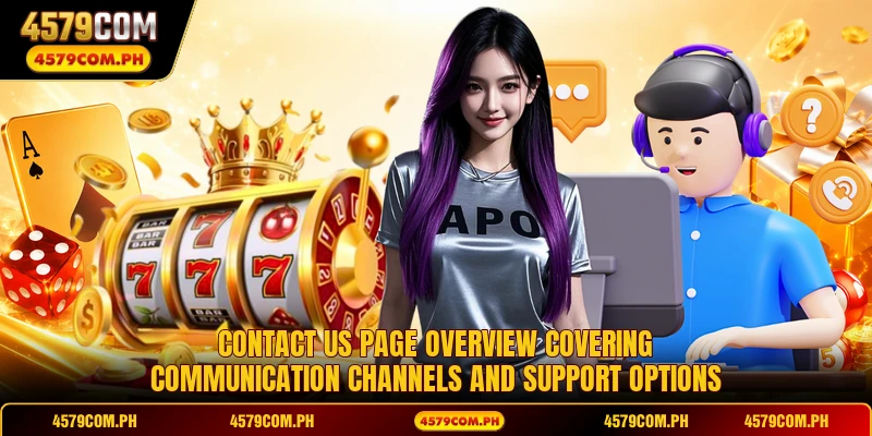 Contact us page overview covering communication channels and support options