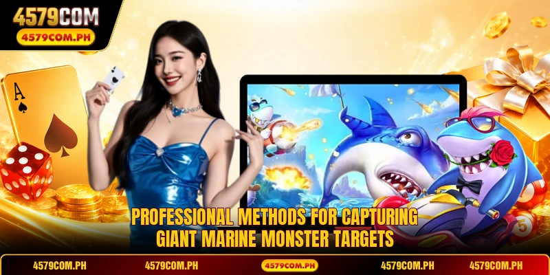 Professional methods for capturing giant marine monster targets