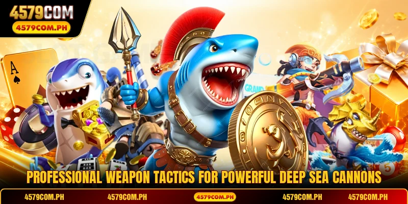 Professional weapon tactics for powerful deep sea cannons