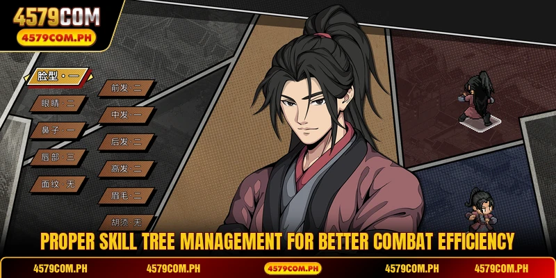 Proper skill tree management for better combat efficiency
