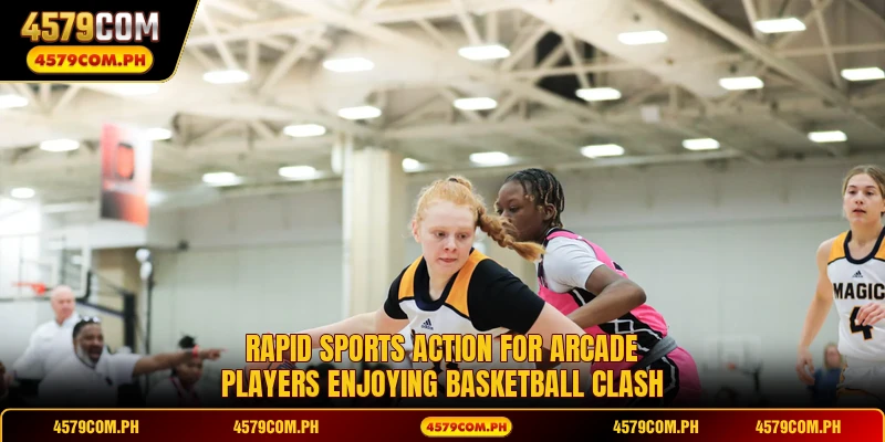 Rapid sports action for arcade players enjoying Basketball Clash