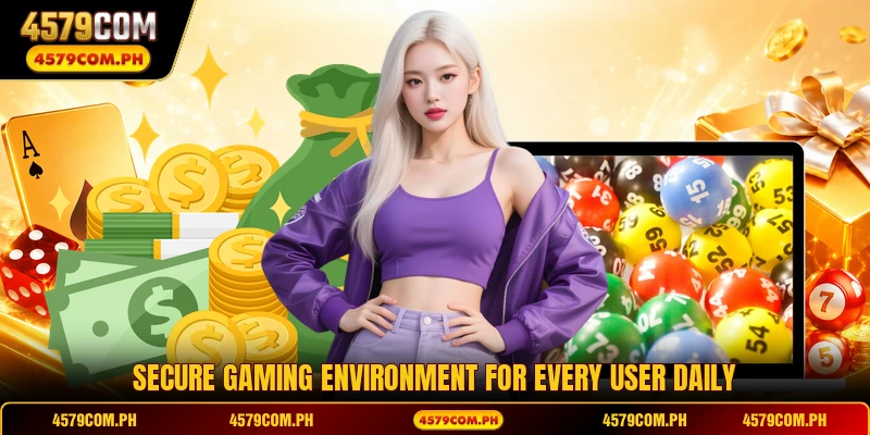 Secure gaming environment for every user daily