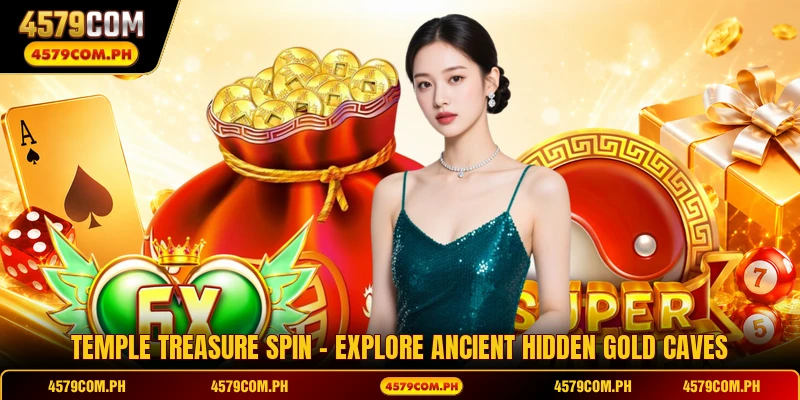 Temple Treasure Spin - Explore Ancient Hidden Gold Caves